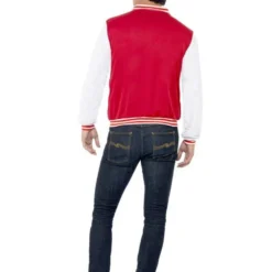 Jaren 50 College Jock Letterman Jasje -Kostuum Winkel jaren 50 college jock letterman jasje 2