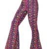 Jaren 60 Psychedelic Flared Broek Voor Heren
