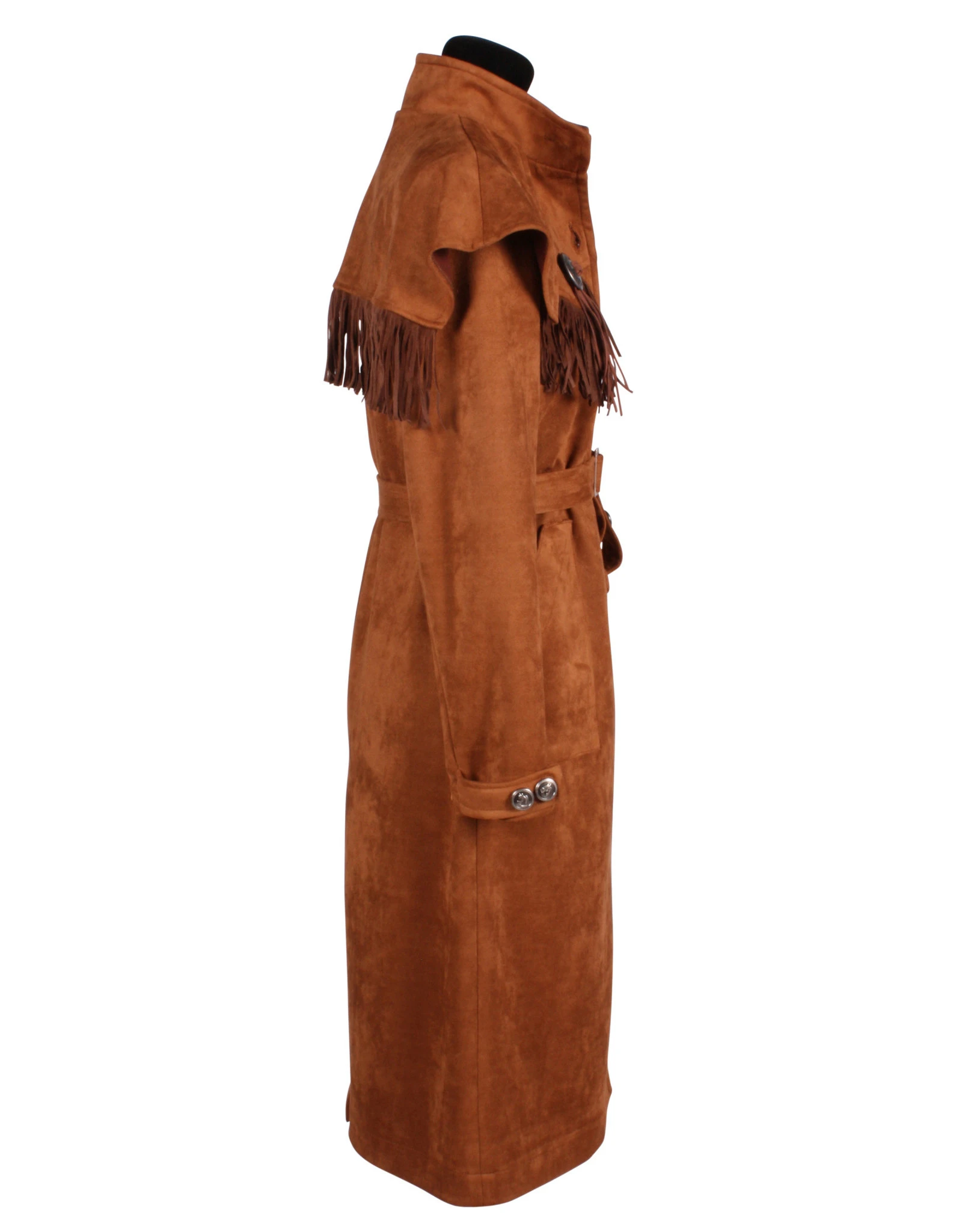 Jas Dame "Wildwest", Bruin 2 Jas Dame "Wildwest", Bruin - Afbeelding 2