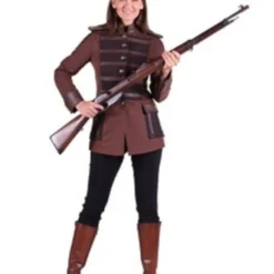 Jas Steampunk Dame ''Araminta'', Bruin