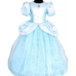 Jurk Assepoester Kind, Blauw