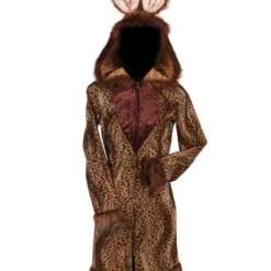 Jurkje ''Leopard'', Bruin -Kostuum Winkel jurkje leopard bruin 3