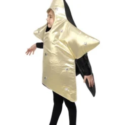 Kerstster Kostuum, Goud -Kostuum Winkel kerstster kostuum goud 3