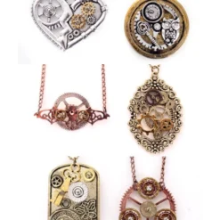 Ketting Steampunk 6 Assorti