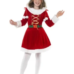 Kleine Miss Santa Kostuum