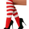 Kniekousen Rood/Wit Gestreept (Maat 41-47)