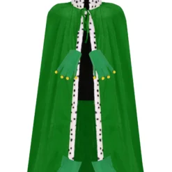 Koningscape 135cm Lang, Groen