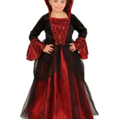 Kostuum Prinses Rood/zwart