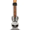 Lichtgevende Halloween Kaarslamp Skull