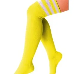 Lieskousen Geel / 3 Witte Strepen 36/41