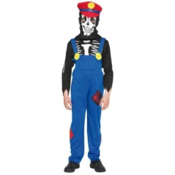 Loodgieter Skelet (kind) -Kostuum Winkel loodgieter skelet kind 2