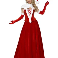Luxe Miss Santa Kostuum -Kostuum Winkel luxe miss santa kostuum 2