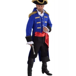 Mantel "Admiraal", Blauw