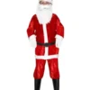 Mini Kerstman Kostuum, Rood