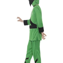 Ninja Assassin Kostuum, Kind, Groen/Zwart -Kostuum Winkel ninja assassin kostuum kind groen zwart 2