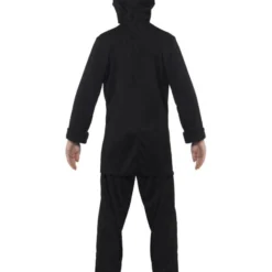 Ninja Assassin Kostuum, Kind, Zwart/Geel -Kostuum Winkel ninja assassin kostuum kind zwart geel 2