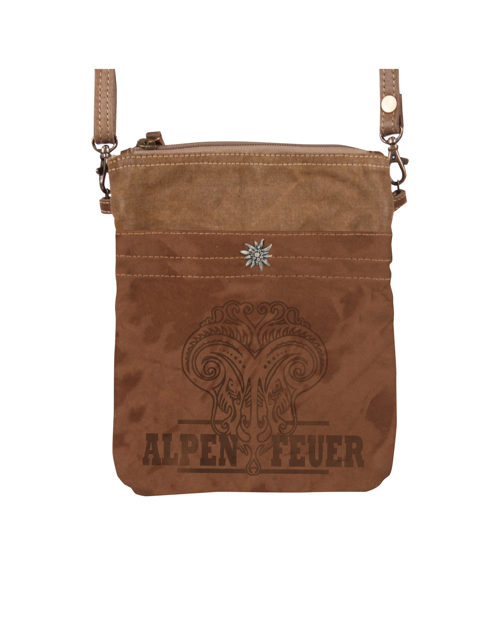 Oktoberfest Tasje Vintage, Bruin 1 Oktoberfest Tasje Vintage, Bruin