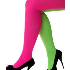 Panty Fluor Roze/Fluor Groen One Size