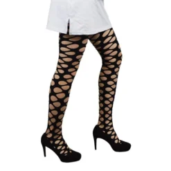 Panty Grote Gaten Zwart