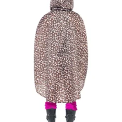 Party Poncho Luipaard -Kostuum Winkel party poncho luipaard 3