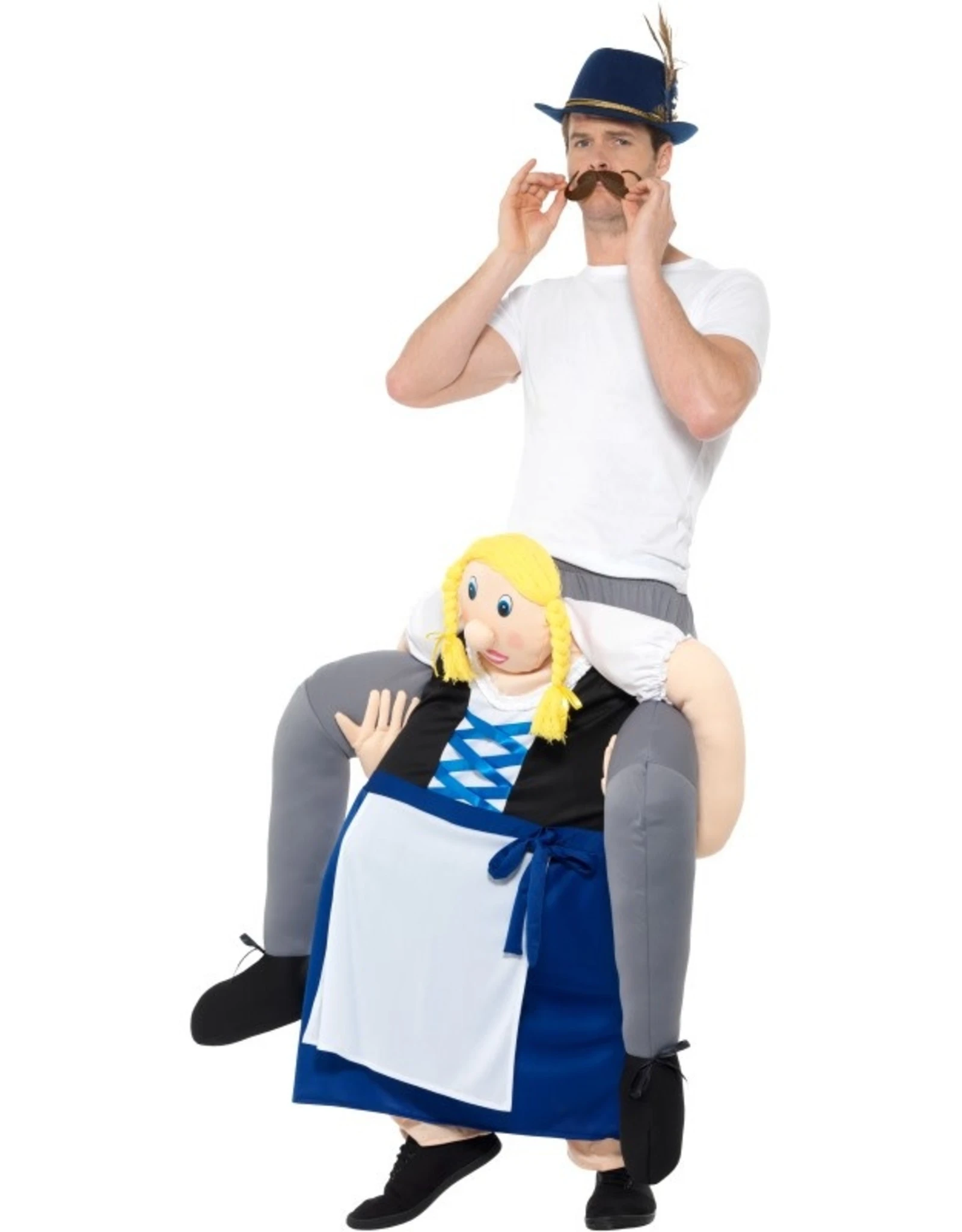 Piggyback Bavarian Biermeisje 2 Piggyback Bavarian Biermeisje - Afbeelding 2