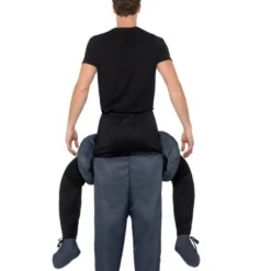 Piggyback Dictator Kostuum, Grijs -Kostuum Winkel piggyback dictator kostuum grijs 2