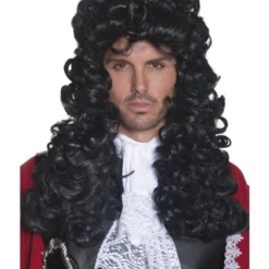 Piraten Kapiteinspruik Zwart