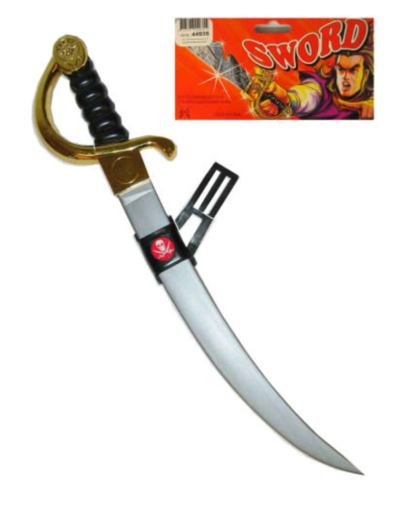 Piraten Zwaard Met Doodshoofd 1 Piraten Zwaard Met Doodshoofd