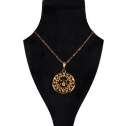 Piratenketting Met Doodskop Groot, Goud