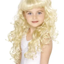 Prinsessen Pruik, Blond Voor Meisjes