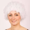 Pruik Hair Wit