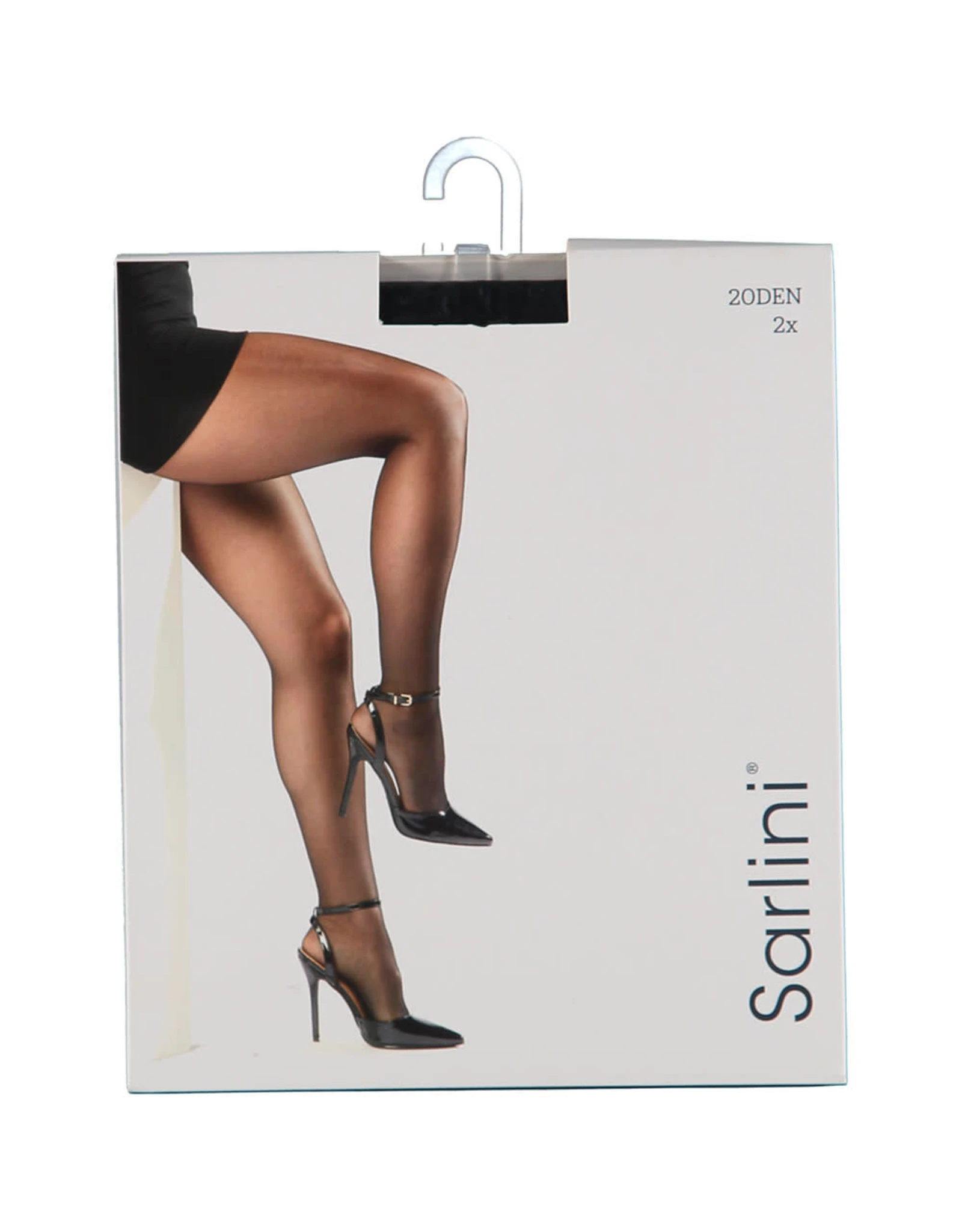 Damespanty 20 Den, Zwart (2 Stuks) 2 Damespanty 20 Den, Zwart (2 Stuks) - Afbeelding 2