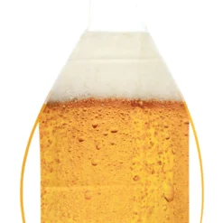 Schort Bier Patroon One Size