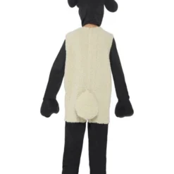 Shaun Het Schaap Kostuum, Kind. Jumpsuit Met Kop. -Kostuum Winkel shaun het schaap kostuum kind jumpsuit met kop 2
