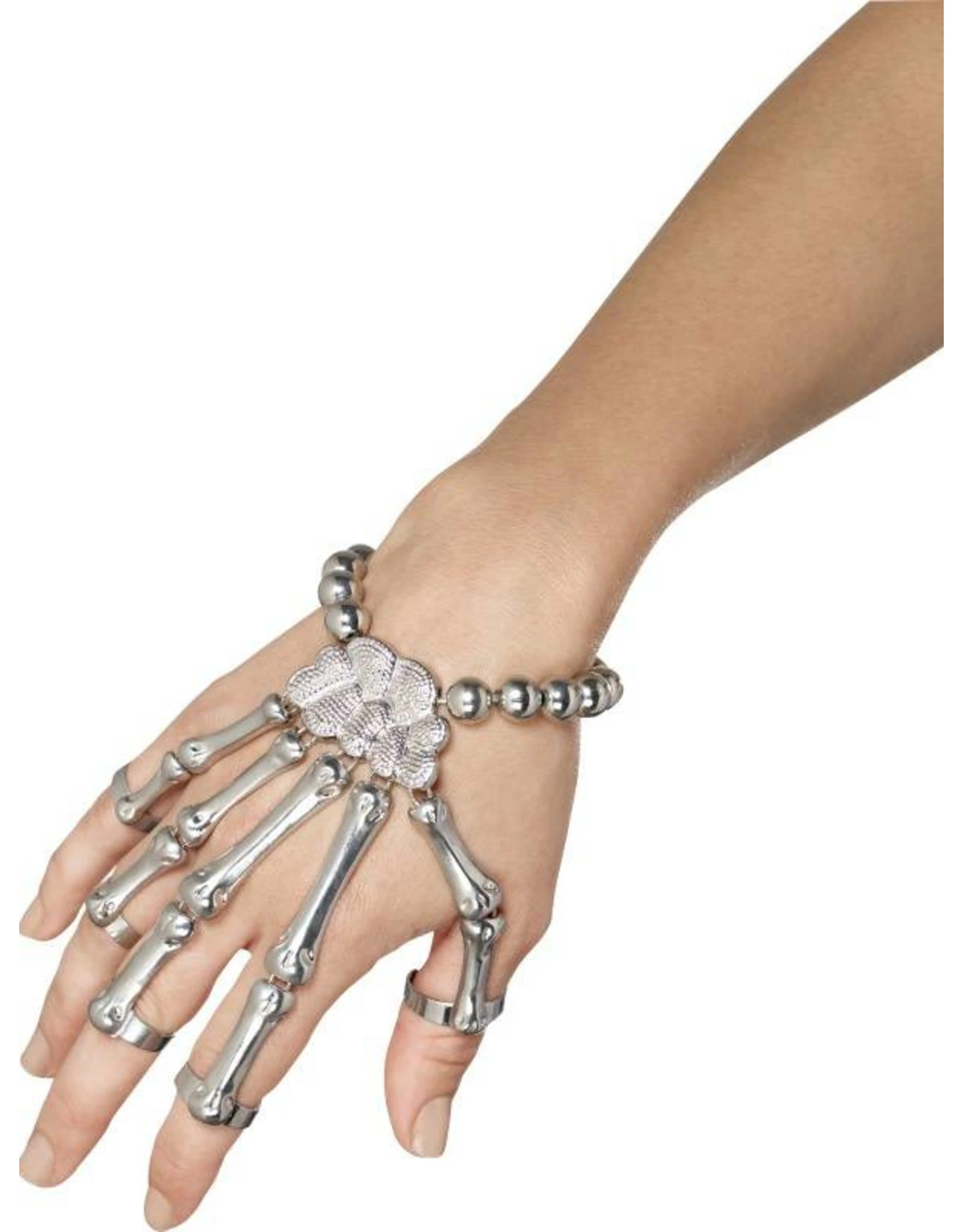 Skelet Armband, Zilver 1 Skelet Armband, Zilver