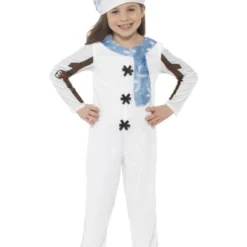 Sneeuwman Peuter Kostuum