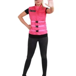 S.O. W.H.A.T Vest Roze Dames, One Size