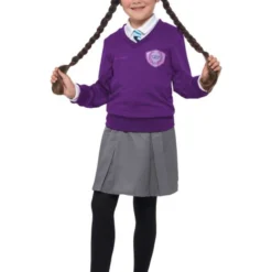 St Clare's Kostuum, Paars