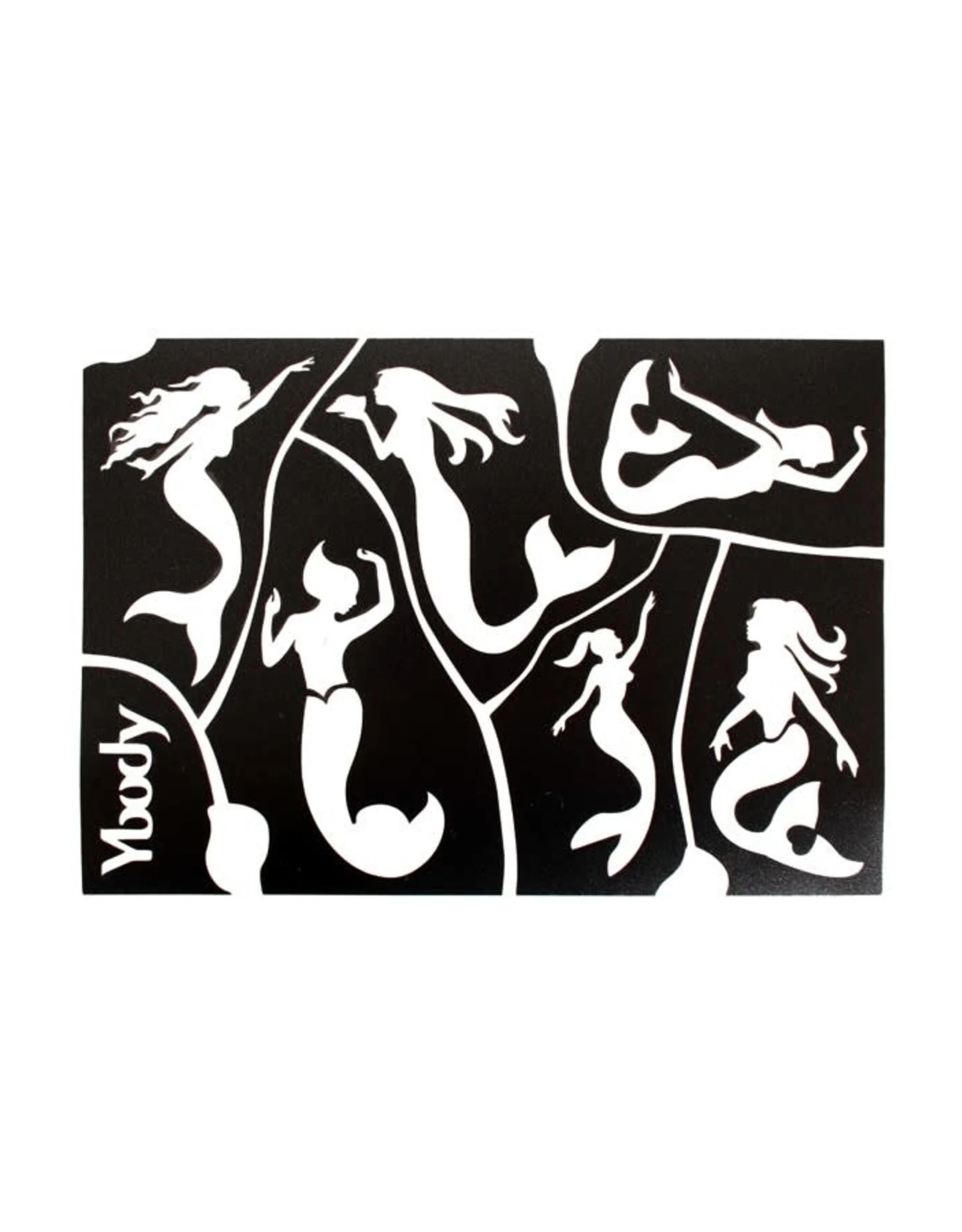 Stencil Mermaids Y Body 1 Stencil Mermaids Y Body