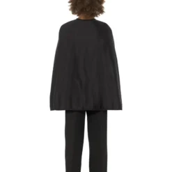 Superhelden Set Kind, Zwart -Kostuum Winkel superhelden set kind zwart 2