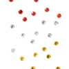 Swarovski Steentjes Oeteldonk, Rood-wit-geel, Ss16 (3,8 Mm - 4,0 Mm) Per 24