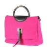 Tasje Deluxe ''Jacky'' Uni, Wol Pink, Handtas