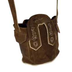 Tasje Leer Lichtbruin