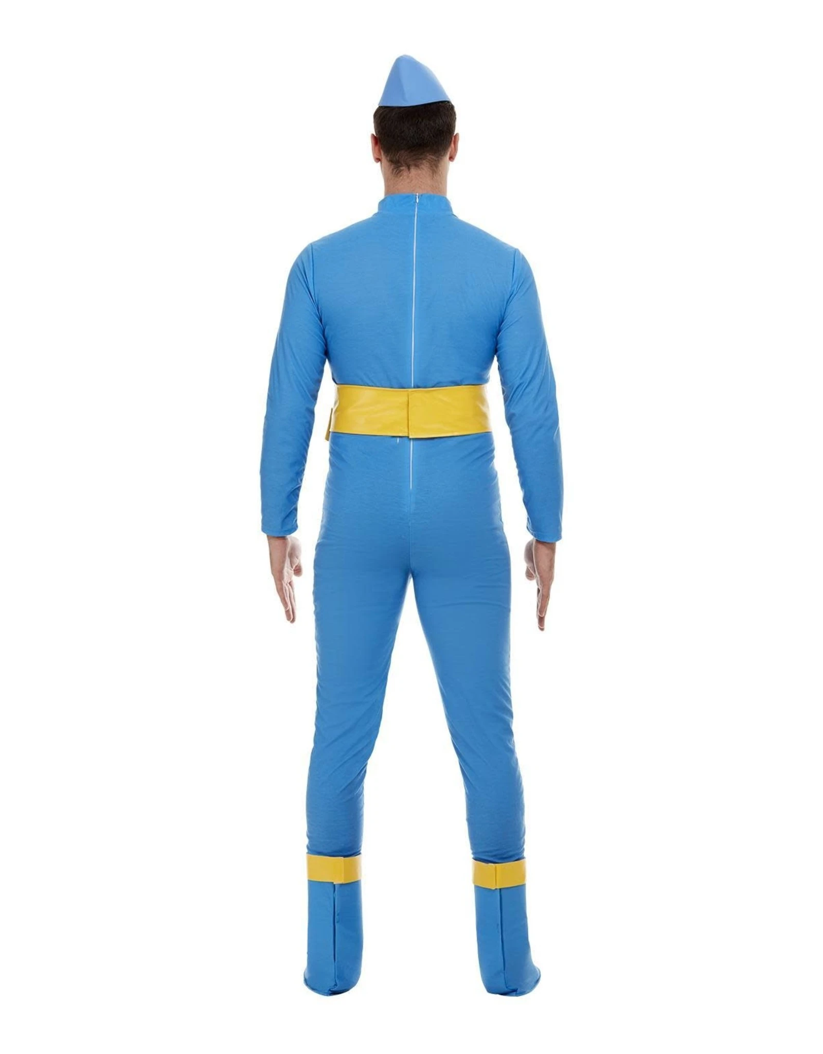 Thunderbirds Scott & Virgil Deluxe Kostuum, Blauw 4 Thunderbirds Scott & Virgil Deluxe Kostuum, Blauw - Afbeelding 4