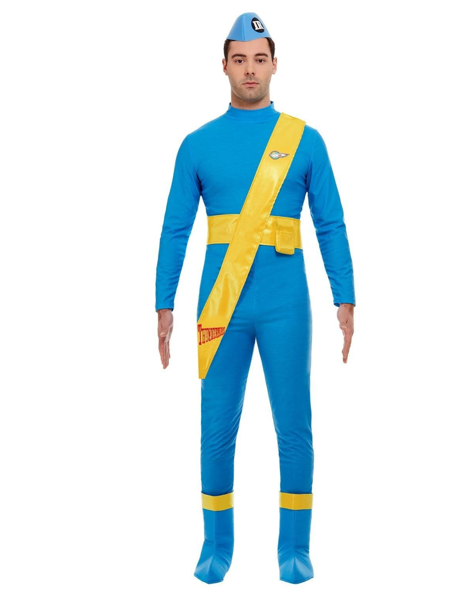 Thunderbirds Scott & Virgil Deluxe Kostuum, Blauw 1 Thunderbirds Scott & Virgil Deluxe Kostuum, Blauw