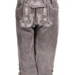 Tiroler Damenhose 3/4 Lang ''inga'', Grijs -Kostuum Winkel tiroler damenhose 3 4 lang inga grijs 5