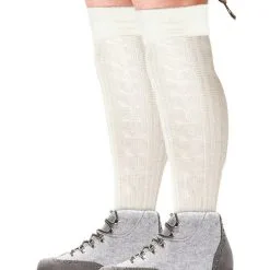 Tiroler Sokken Lang Wit 36-41