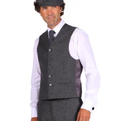 Vest Peaky Blinders, Grijs