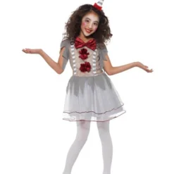 Vintage Clown Kostuum, Girl