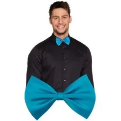 Vlinderdas Turquoise